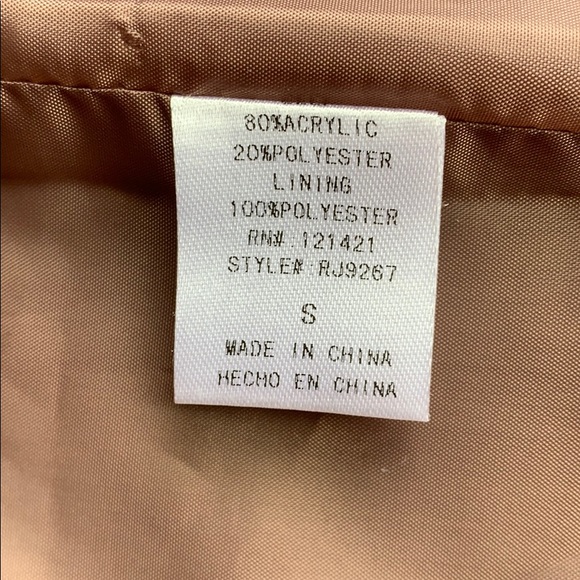 Ellison Faux Fur Vest (S) - Picture 6 of 6